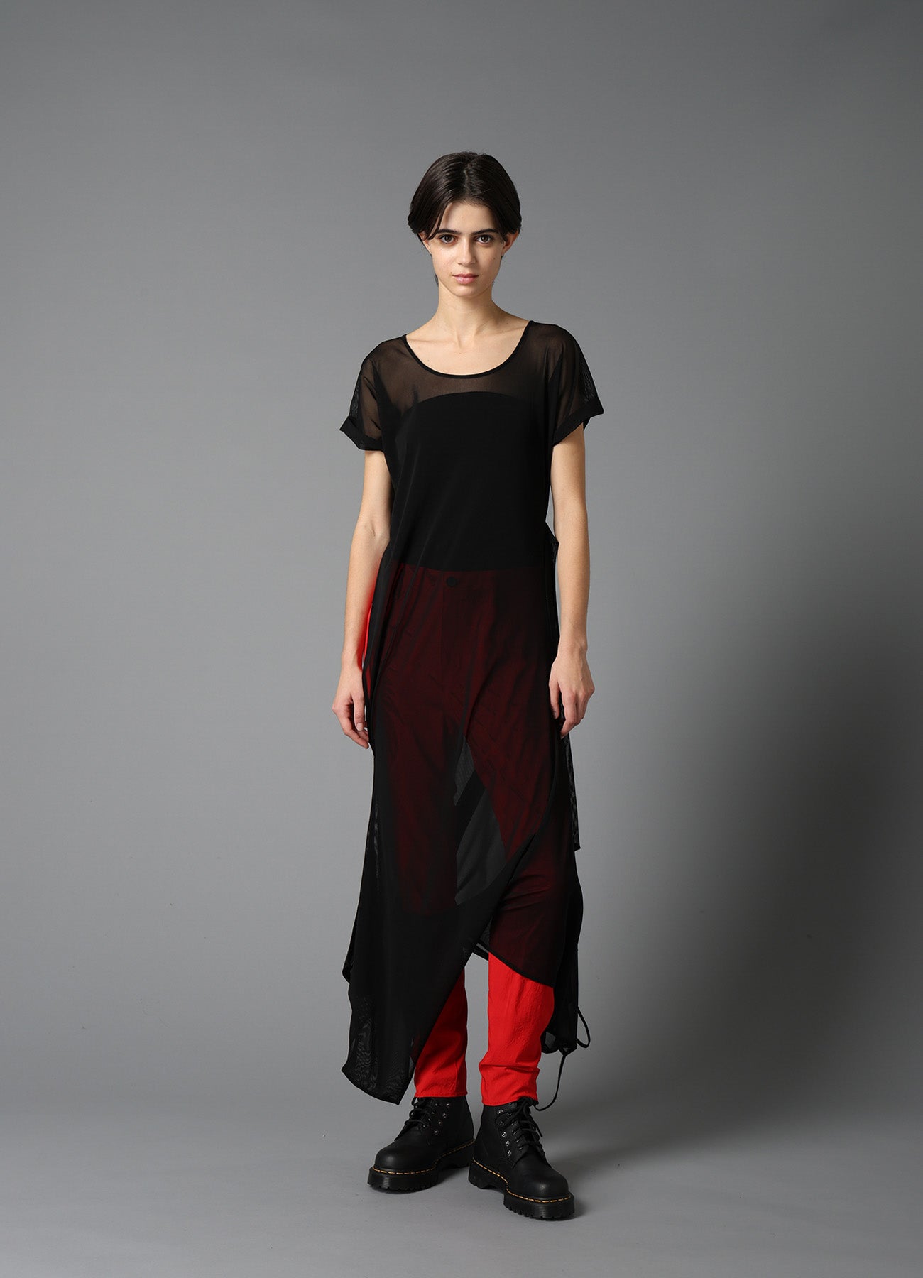 PE TULLE  3-WAY TEE/ A