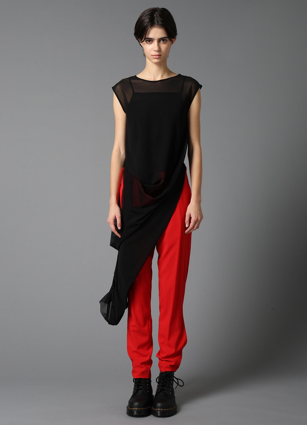 PE TULLE  3-WAY TEE/ A