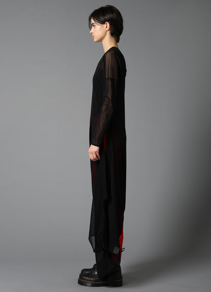 PE TULLE B 3-WAY TEE/ B