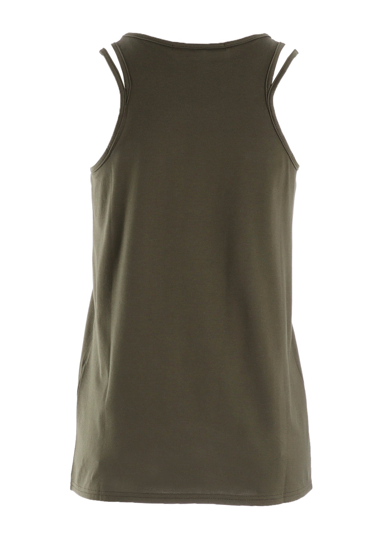 60/2 COTTON SINGLE JERSEY BINDER DETAIL TANK TOP