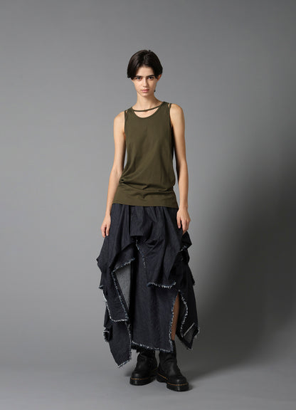 60/2 COTTON SINGLE JERSEY BINDER DETAIL TANK TOP