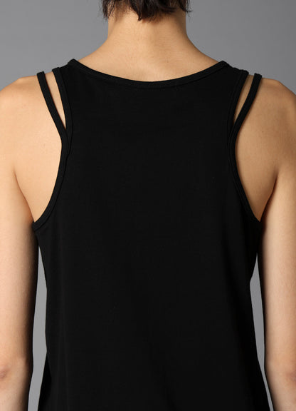 60/2 COTTON SINGLE JERSEY BINDER DETAIL TANK TOP