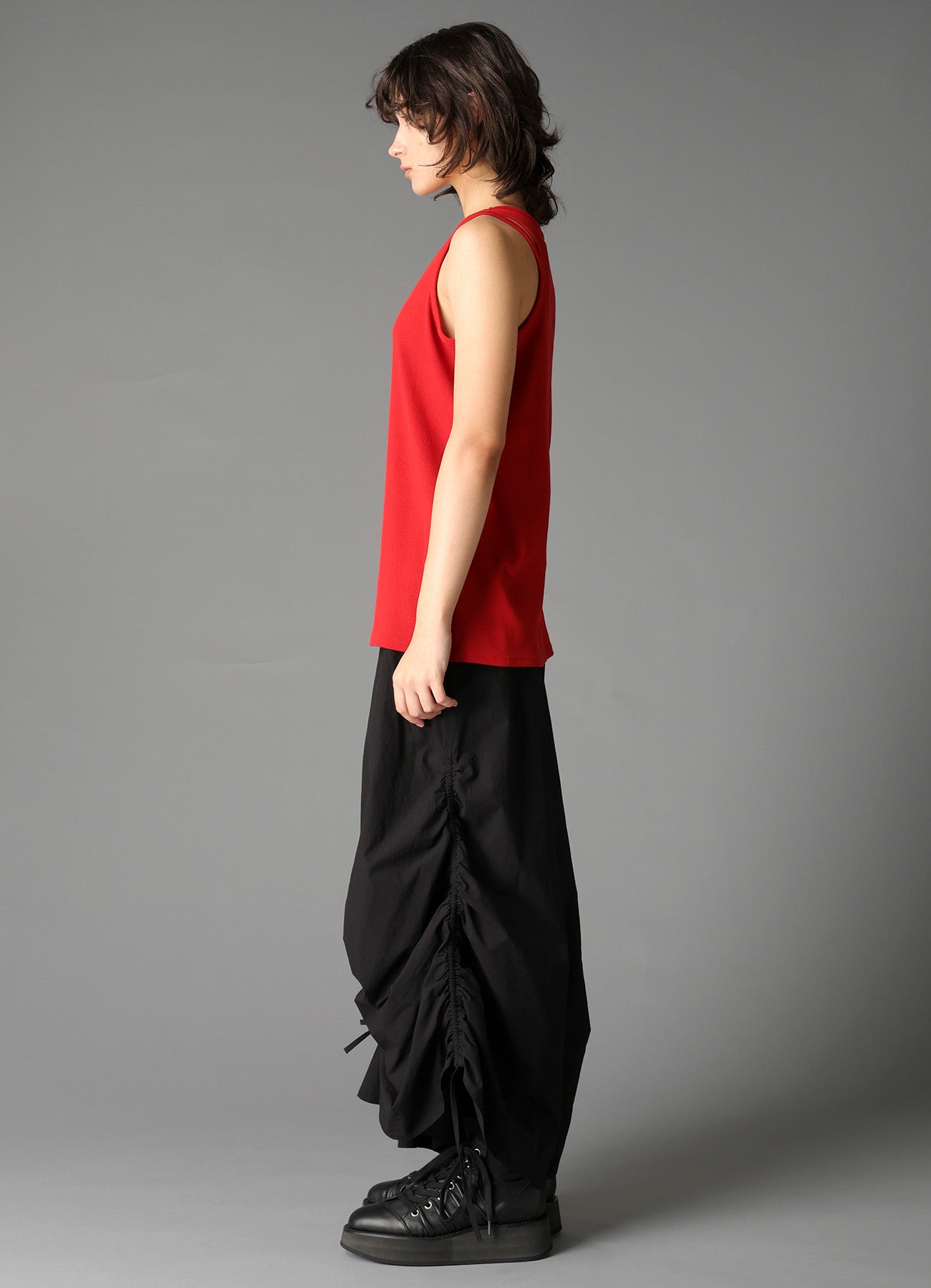 COTTON RIB BINDER DETAIL TANK TOP – THE SHOP YOHJI YAMAMOTO