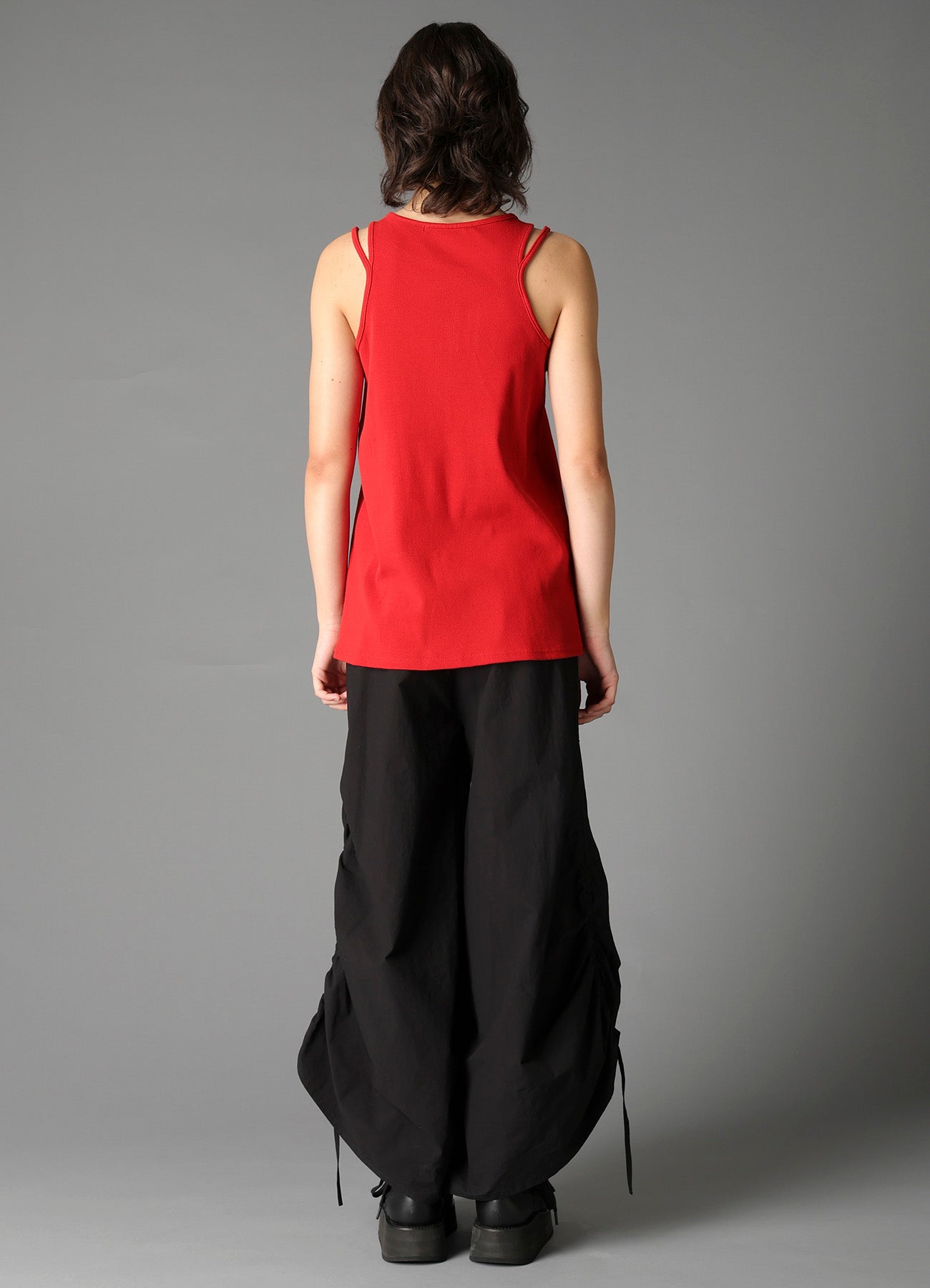 COTTON RIB BINDER DETAIL TANK TOP