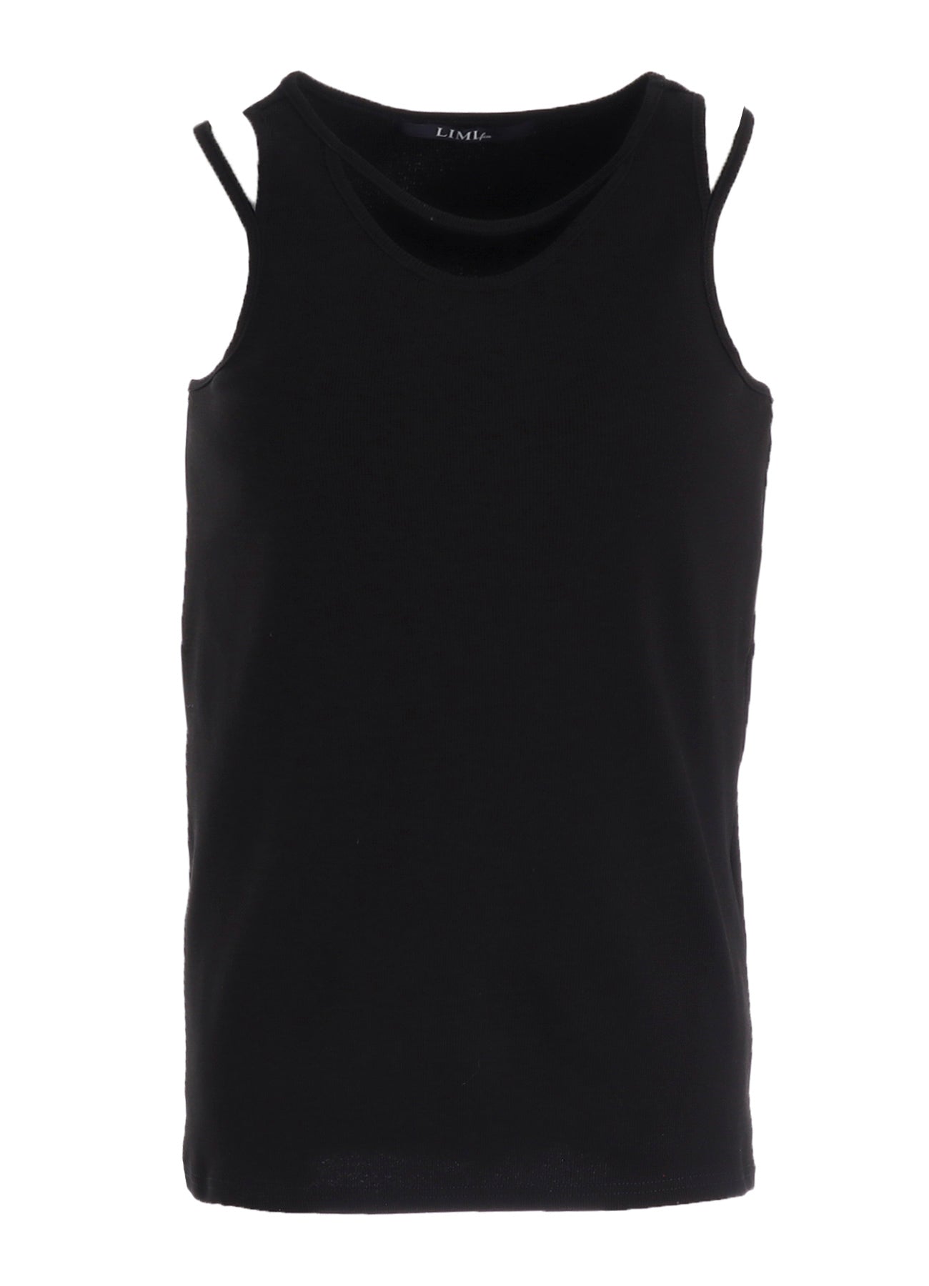 COTTON RIB BINDER DETAIL TANK TOP