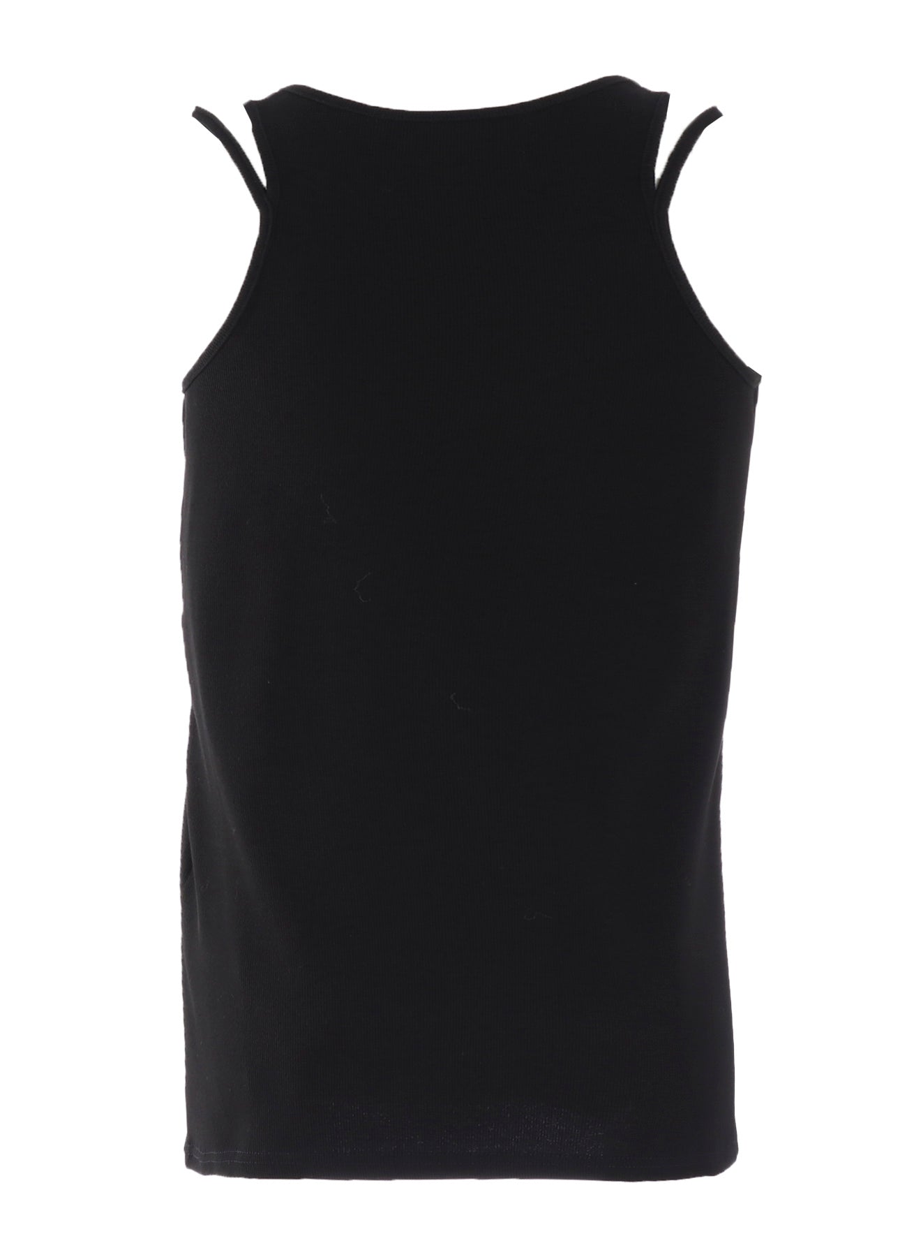 COTTON RIB BINDER DETAIL TANK TOP – THE SHOP YOHJI YAMAMOTO