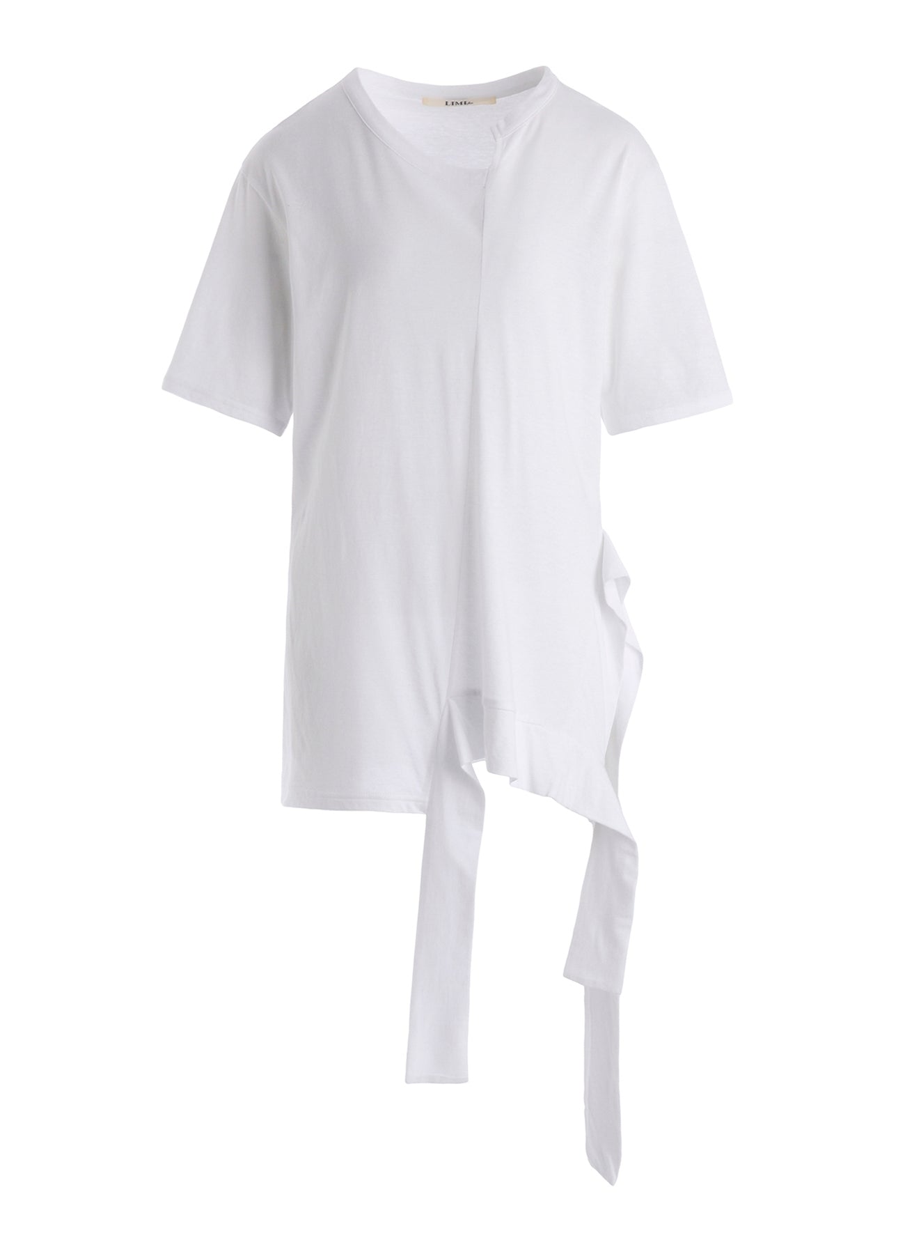 40/- SINGLE JERSEY ASYMMETRIC TEE