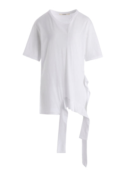 40/- SINGLE JERSEY ASYMMETRIC TEE