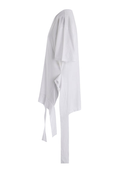 40/- SINGLE JERSEY ASYMMETRIC TEE