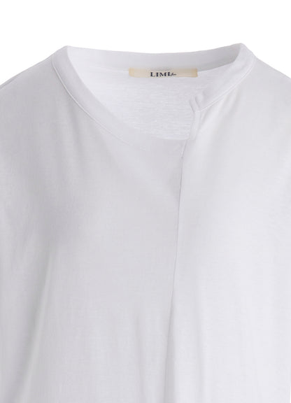 40/- SINGLE JERSEY ASYMMETRIC TEE