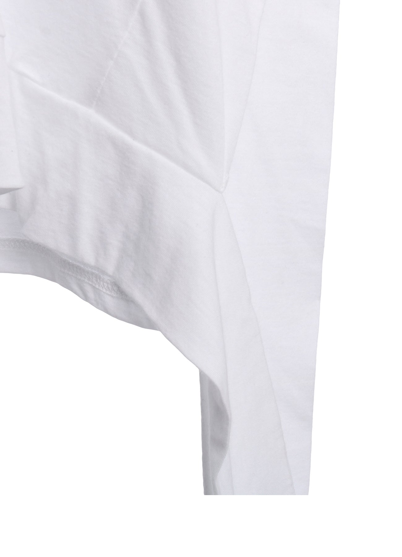 40/- SINGLE JERSEY ASYMMETRIC TEE