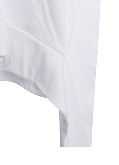 40/- SINGLE JERSEY ASYMMETRIC TEE