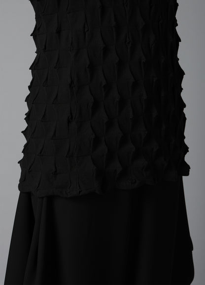 3D LINK STITCH PANEL DESIGN TEE