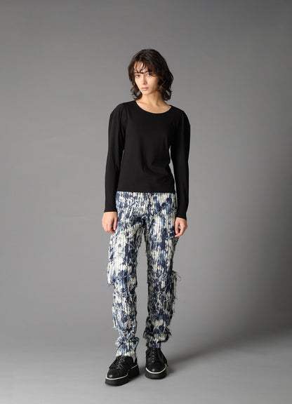 40/- SINGLE JERSEY PANEL DESIGN LONG SLEEVE TEE