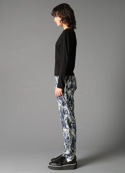 40/- SINGLE JERSEY PANEL DESIGN LONG SLEEVE TEE