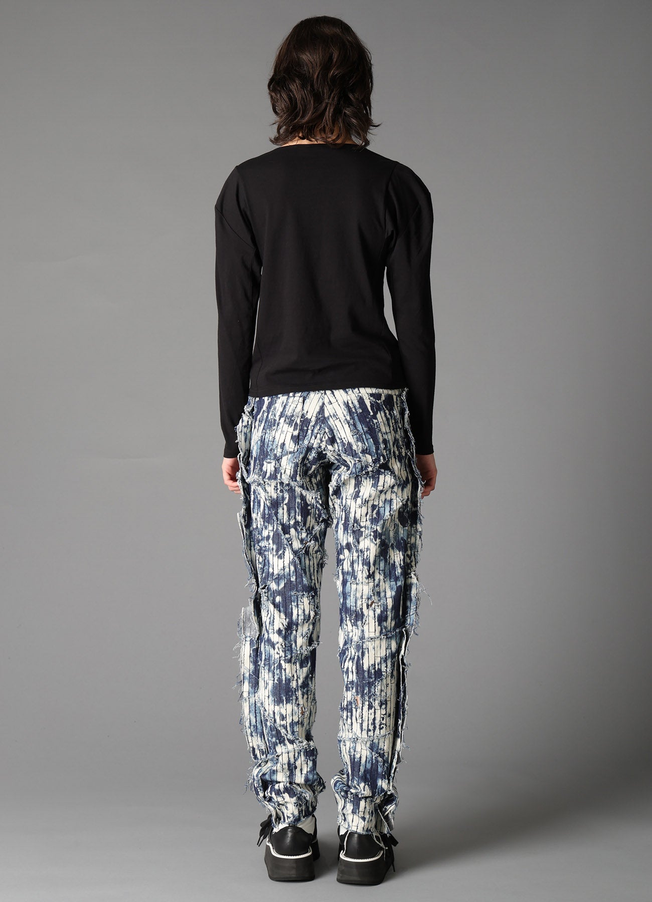 40/- SINGLE JERSEY PANEL DESIGN LONG SLEEVE TEE