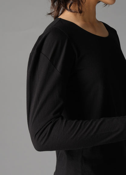 40/- SINGLE JERSEY PANEL DESIGN LONG SLEEVE TEE