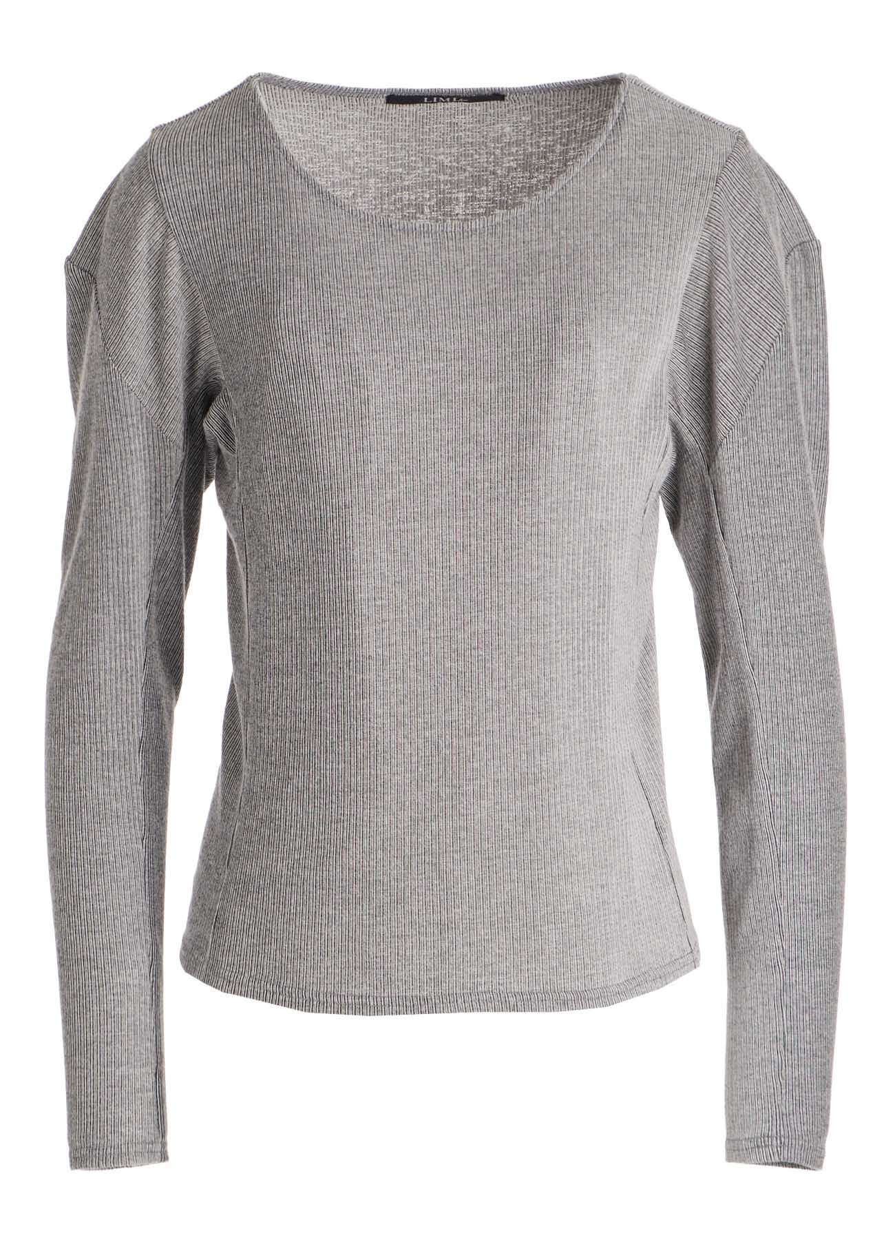 NATURAL RIB PANEL DESIGN LONG SLEEVE TEE – THE SHOP YOHJI YAMAMOTO