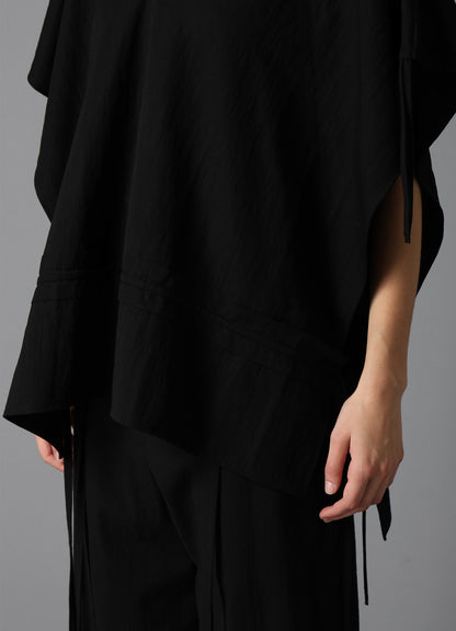 NATURAL SMOOTH GATHER TEE