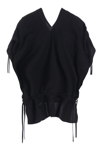 NATURAL SMOOTH GATHER TEE