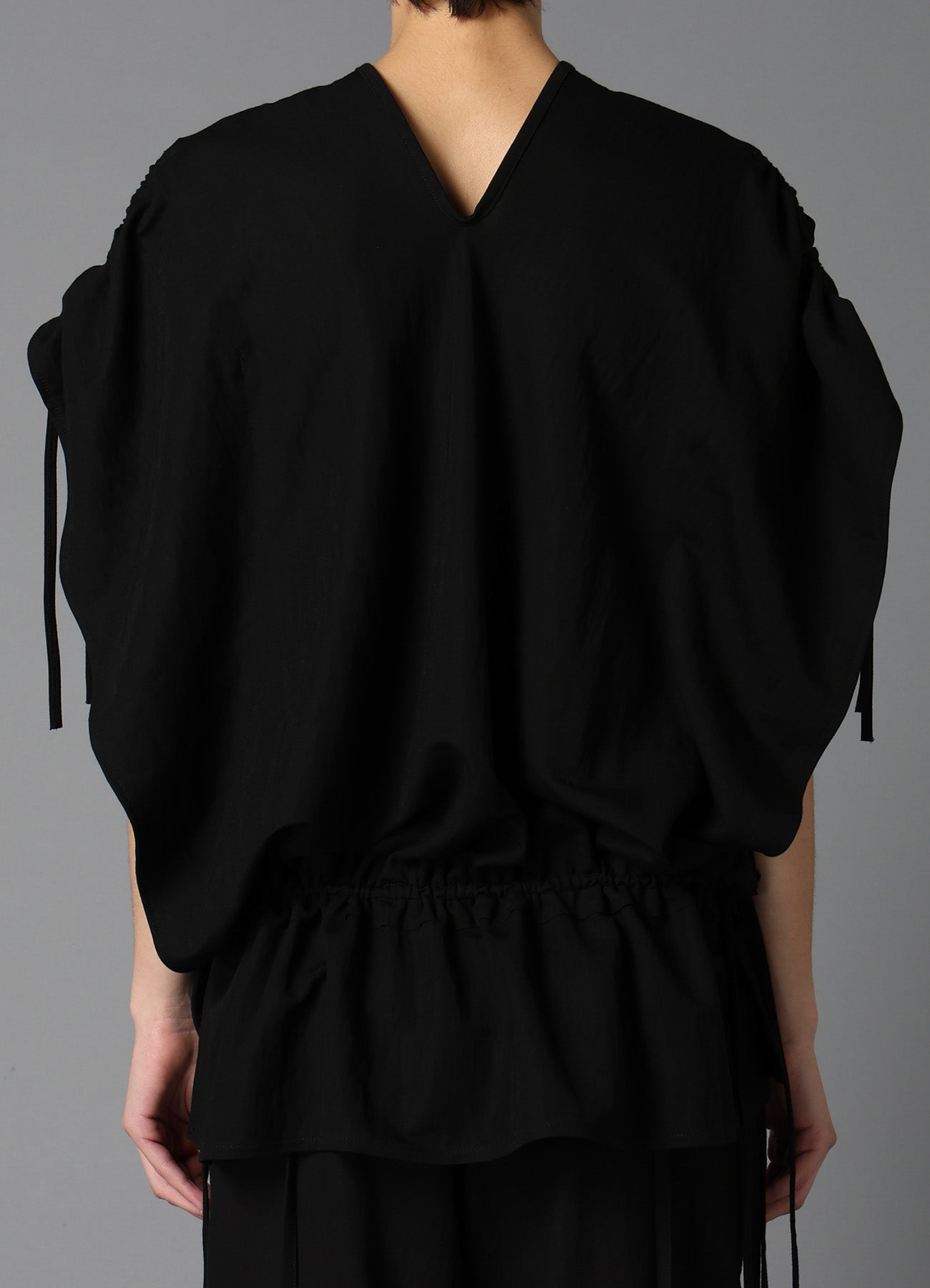 NATURAL SMOOTH GATHER TEE