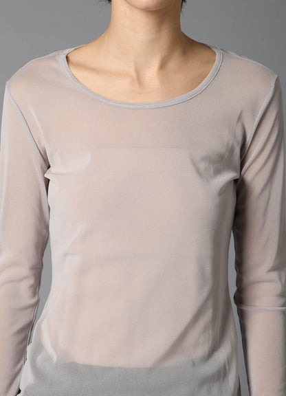 PE TULLE LONG T-SHIRT