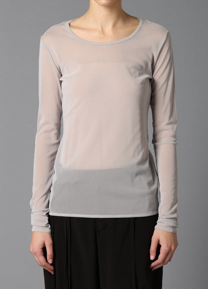 PE TULLE LONG T-SHIRT