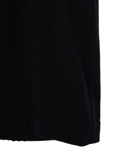 EYELET STRIPES BACK TWIST DETAIL DRESS