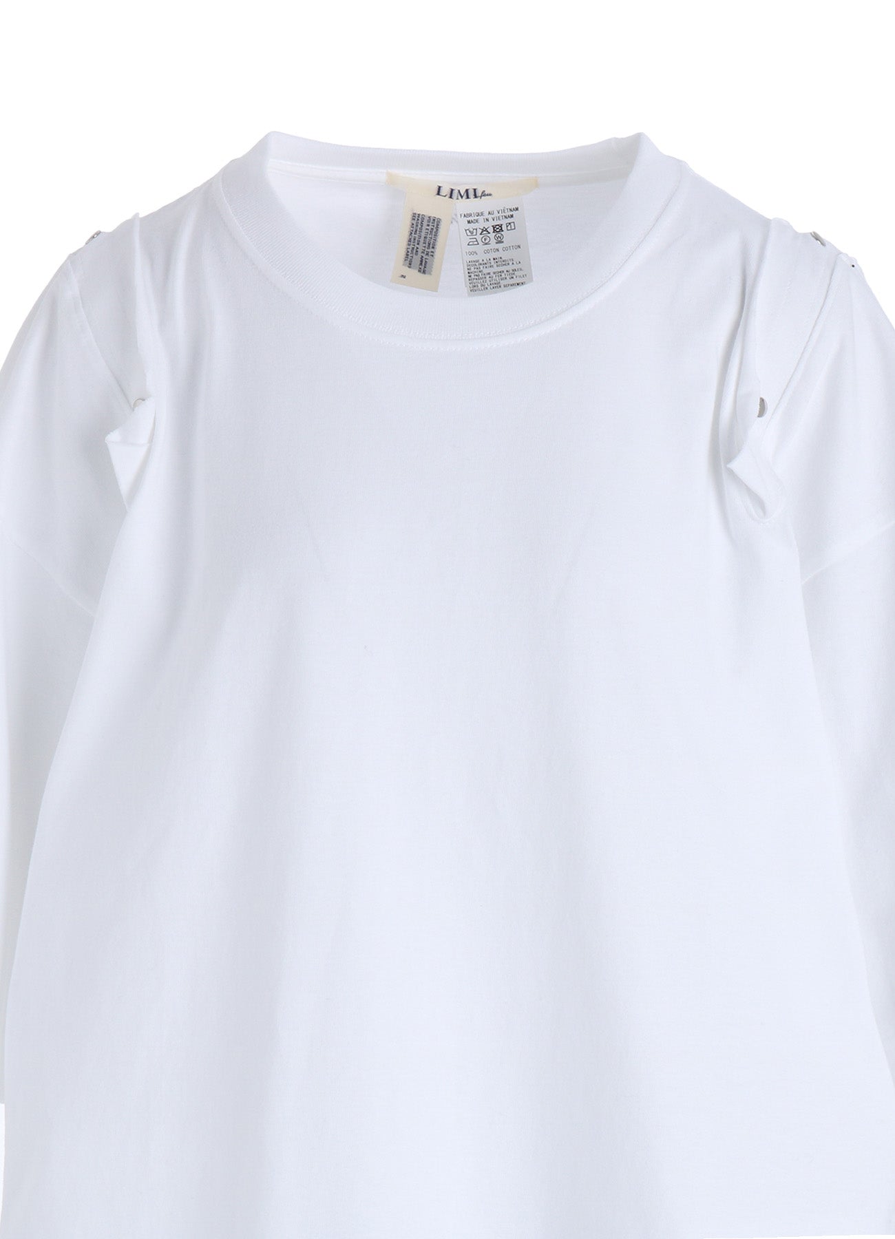 [LIMIted] DOT BUTTON REMAKE T-SHIRT