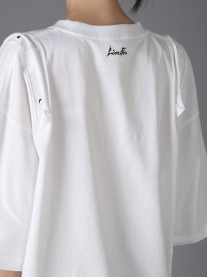 [LIMIted] DOT BUTTON REMAKE T-SHIRT