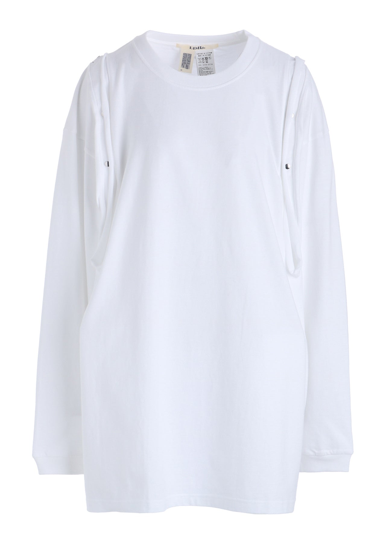 LIMIted] DOT BUTTON REMAKE LONG SLEEVE T-SHIRT – THE SHOP YOHJI
