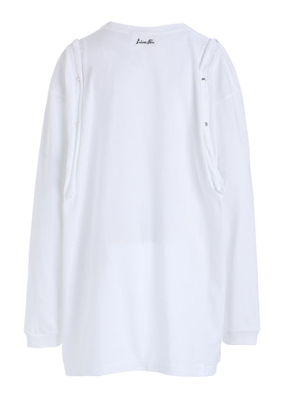 [LIMIted] DOT BUTTON REMAKE LONG SLEEVE T-SHIRT