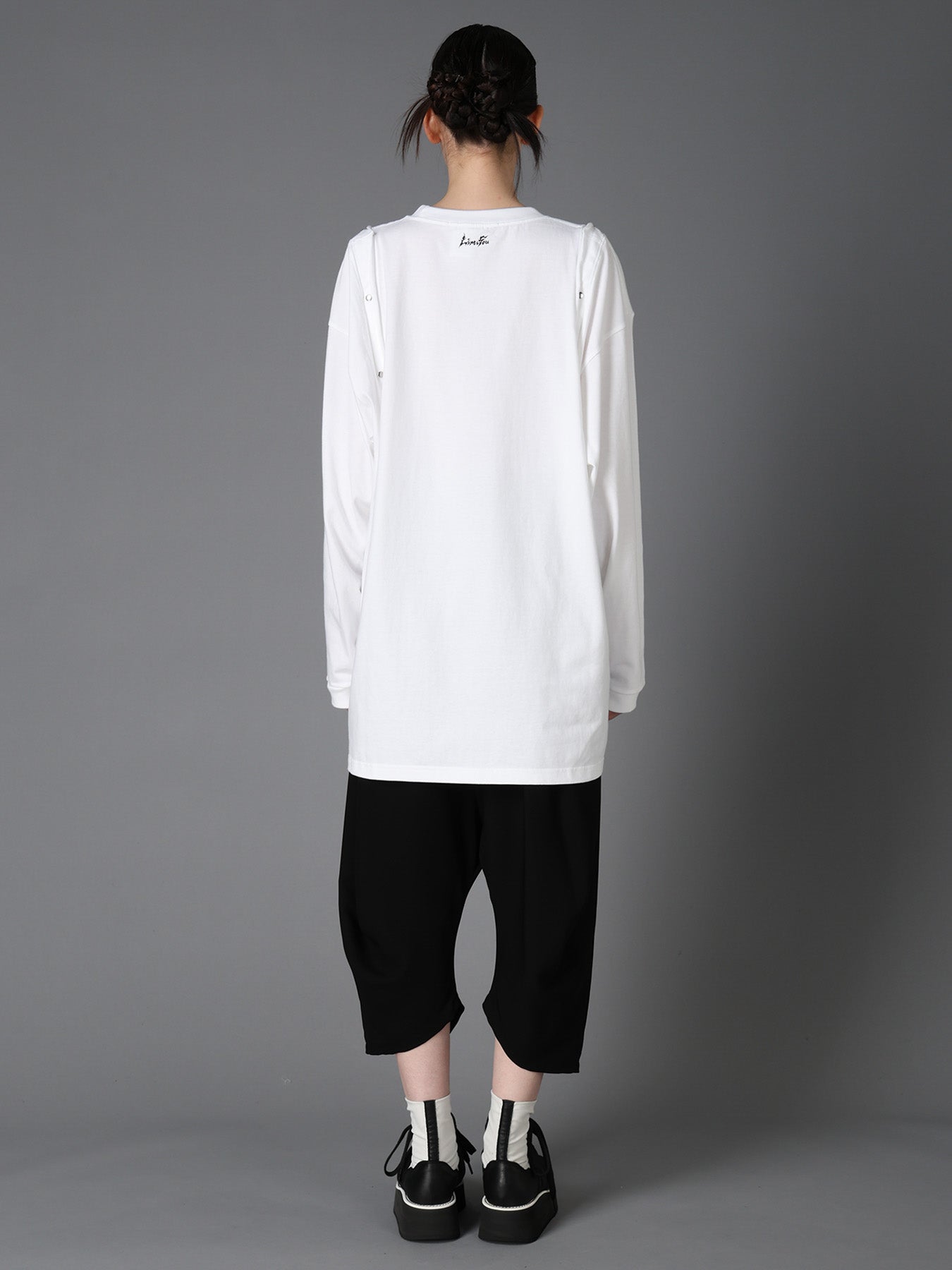 [LIMIted] DOT BUTTON REMAKE LONG SLEEVE T-SHIRT