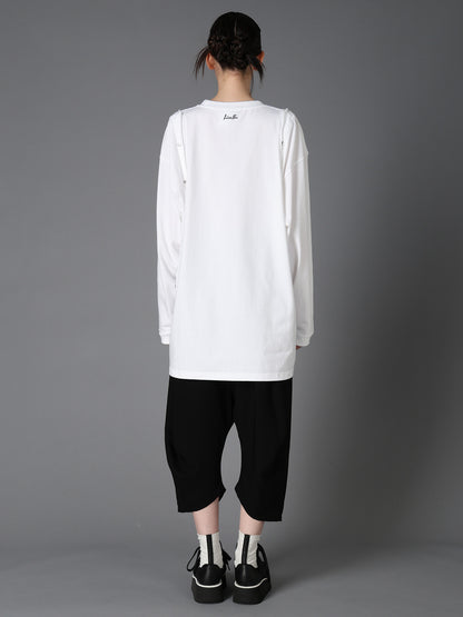 [LIMIted] DOT BUTTON REMAKE LONG SLEEVE T-SHIRT