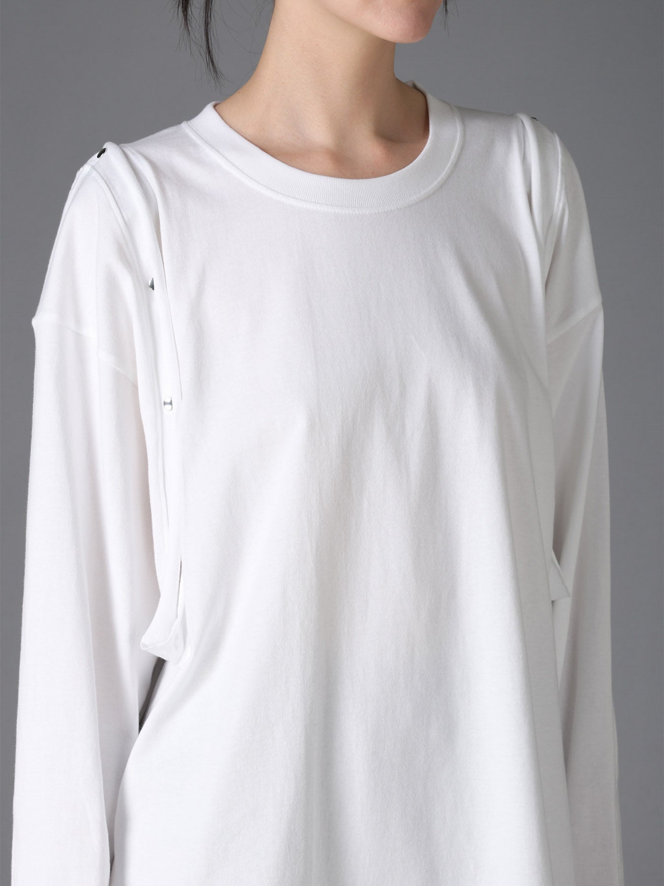 LIMIted] DOT BUTTON REMAKE LONG SLEEVE T-SHIRT – THE SHOP YOHJI