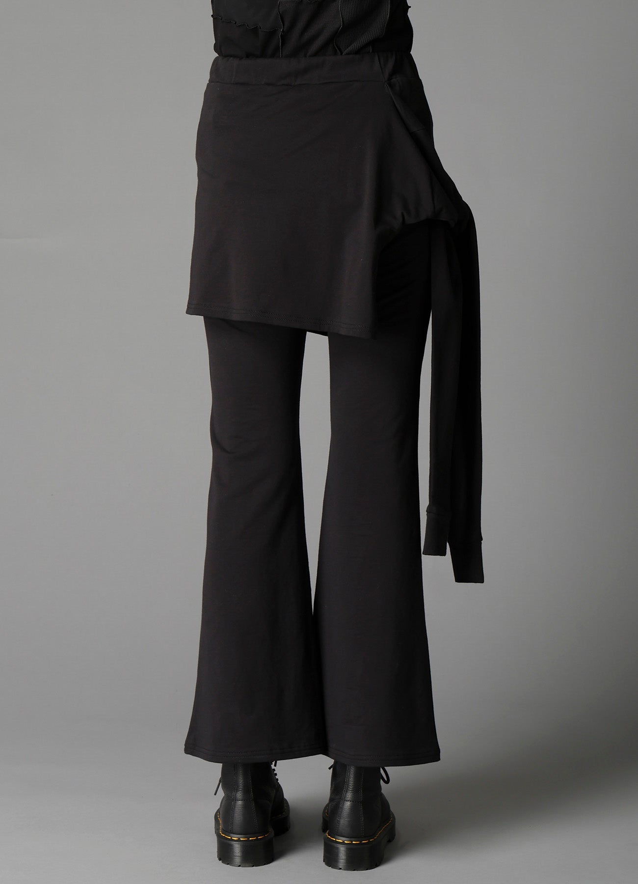 COTTON FRENCH TERRY LAYERED PANTS