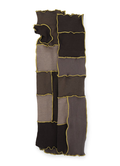 PATCHWORK CUT OFF GLOVE