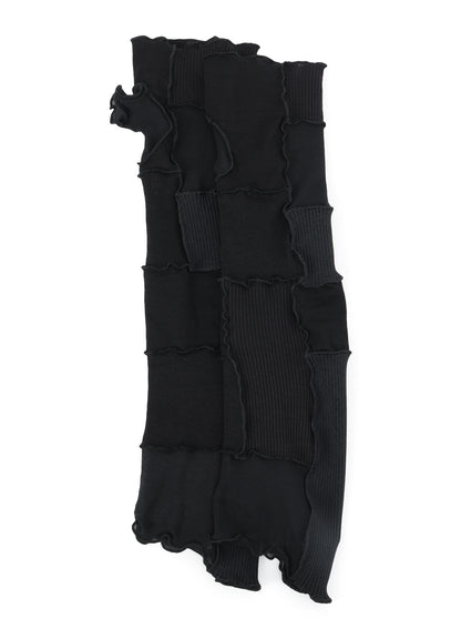 PATCHWORK CUT OFF GLOVE