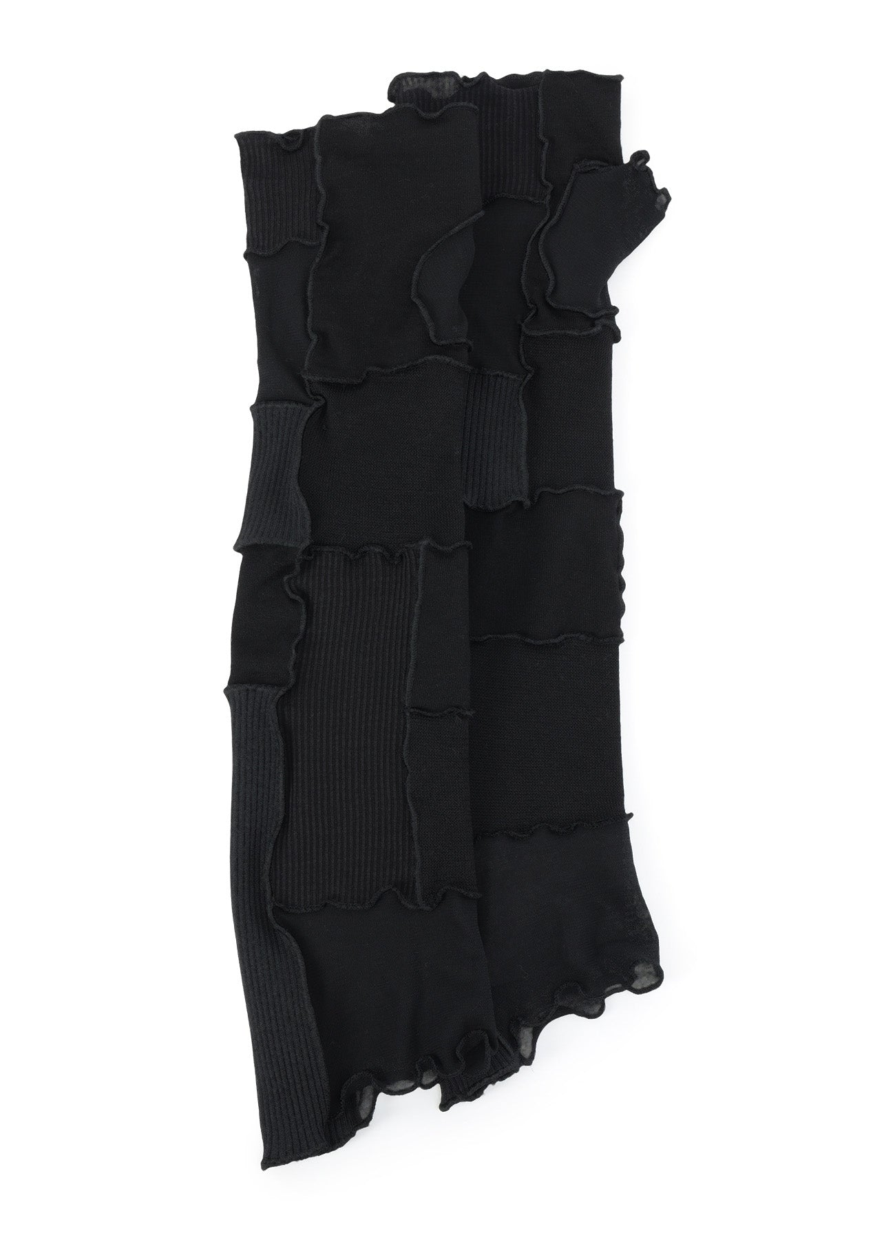 PATCHWORK CUT OFF GLOVE