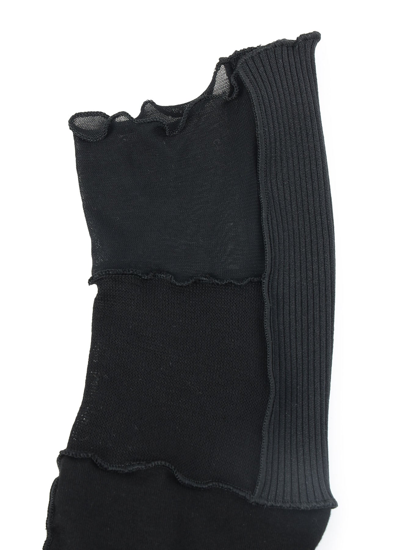 PATCHWORK CUT OFF GLOVE