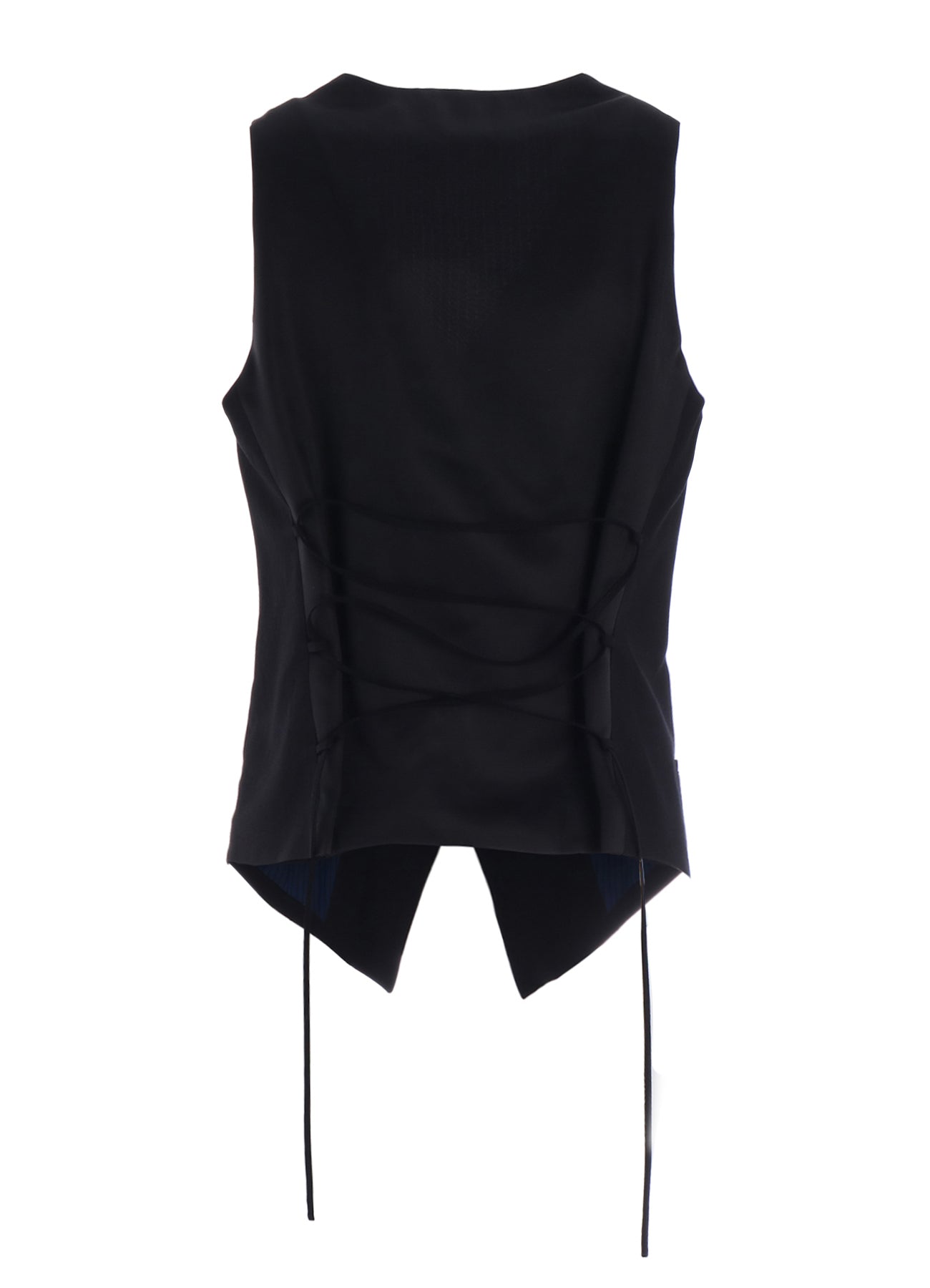 C/LI MUSLIN LACE UP VEST