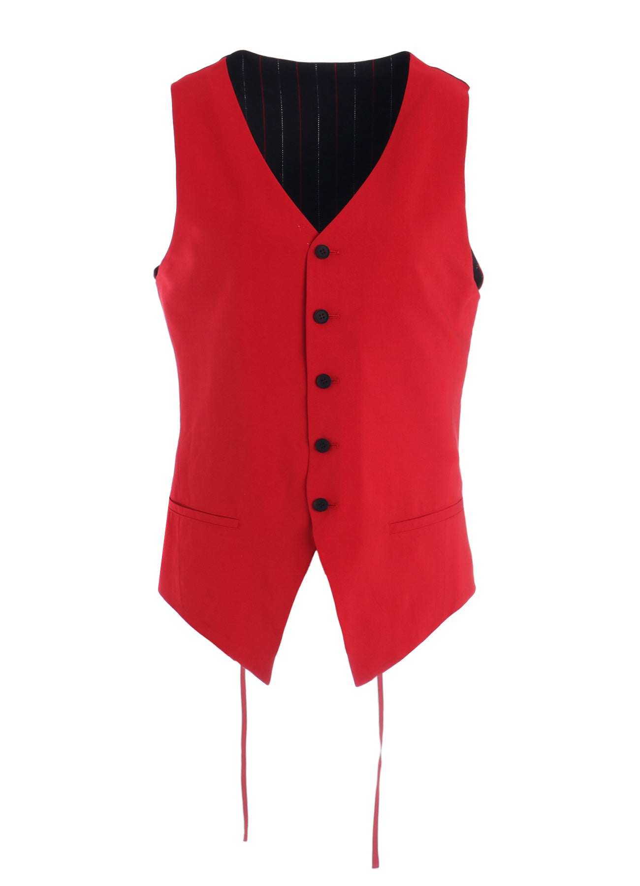 RY/ WRINKLED LACE UP VEST