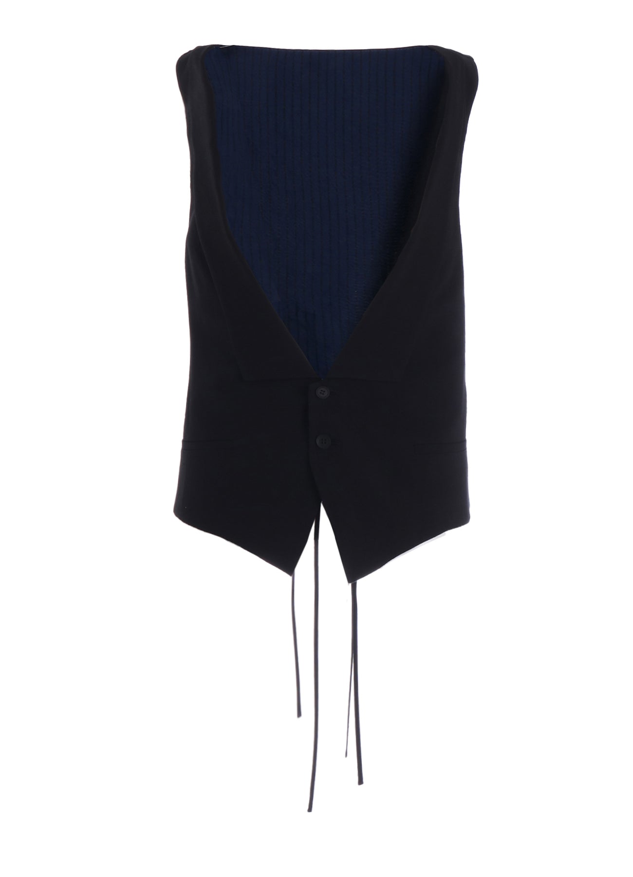 C/LI MUSLIN COLLARED VES