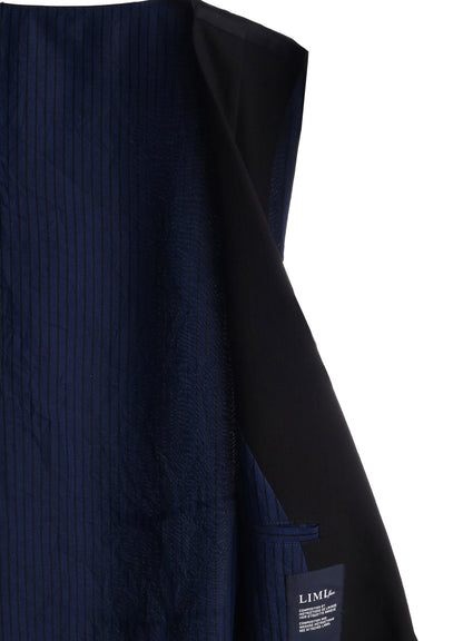 C/LI MUSLIN COLLARED VES