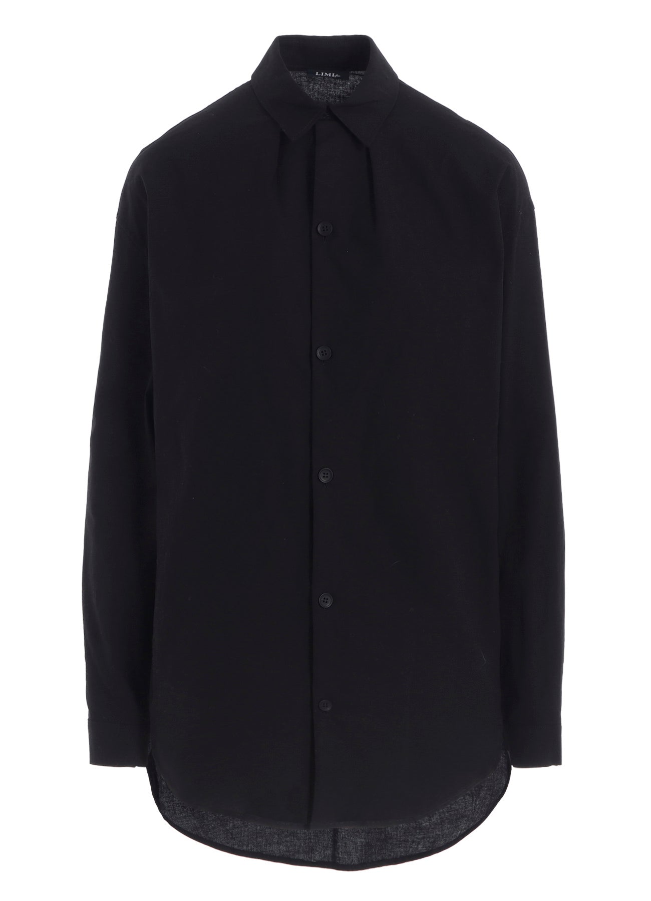 LIGHT POPLIN NECK TUCK SHIRT