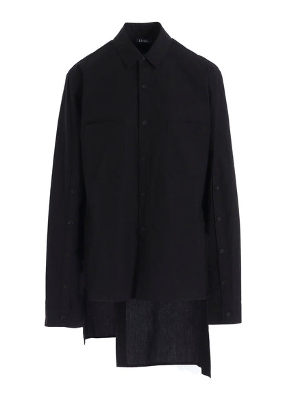 TYPEWRITER BACK SLIT SHIRT