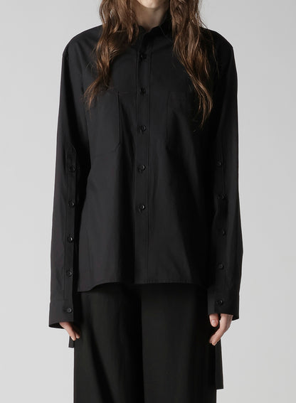 TYPEWRITER BACK SLIT SHIRT