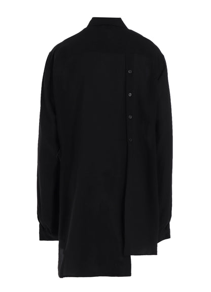 SOFT LAWN BACK SLIT SHIRT