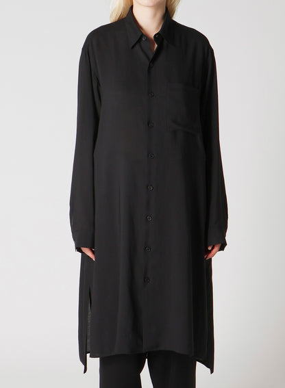 SOFT LAWN LONG SHIRT