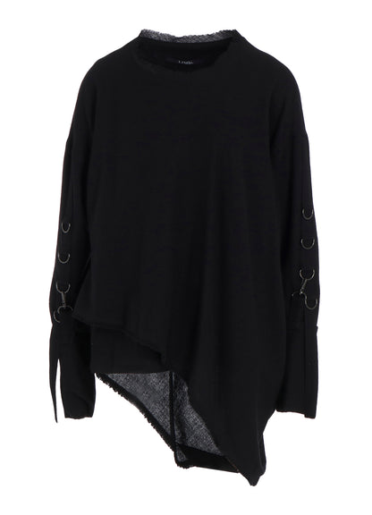 WOOL VIYELLA BLOUSE WITH D-RINGS